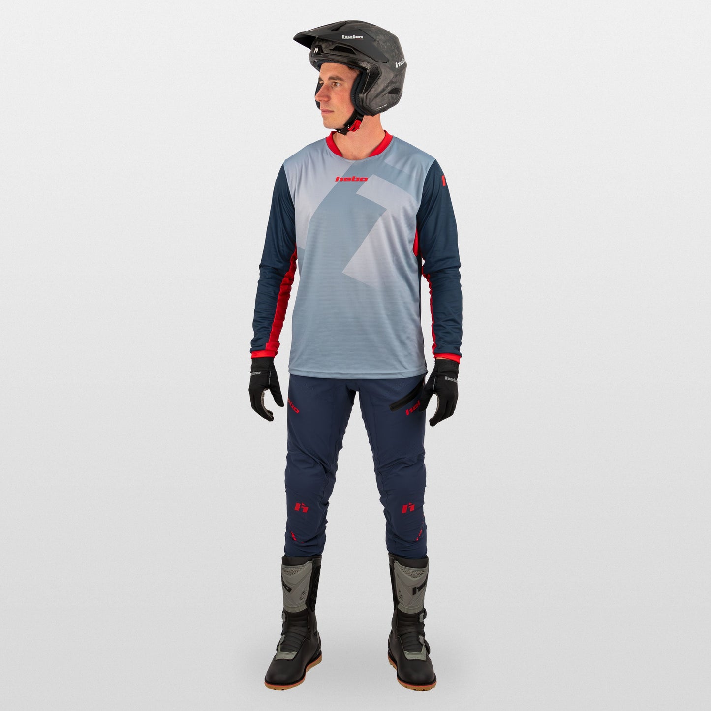 Hebo Trials Kit Combo Tech 25 Blue