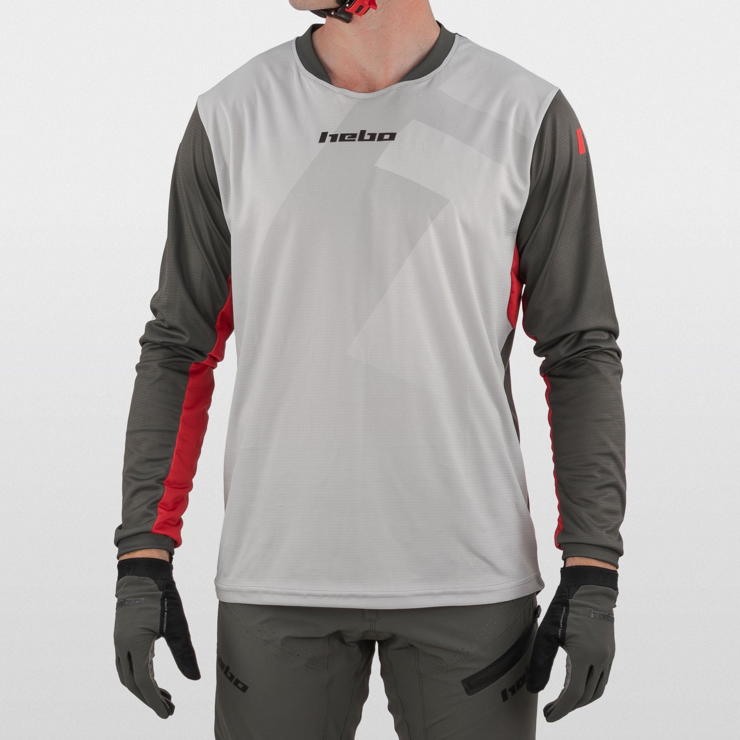 Hebo Trials Tech 25 Jersey Grey