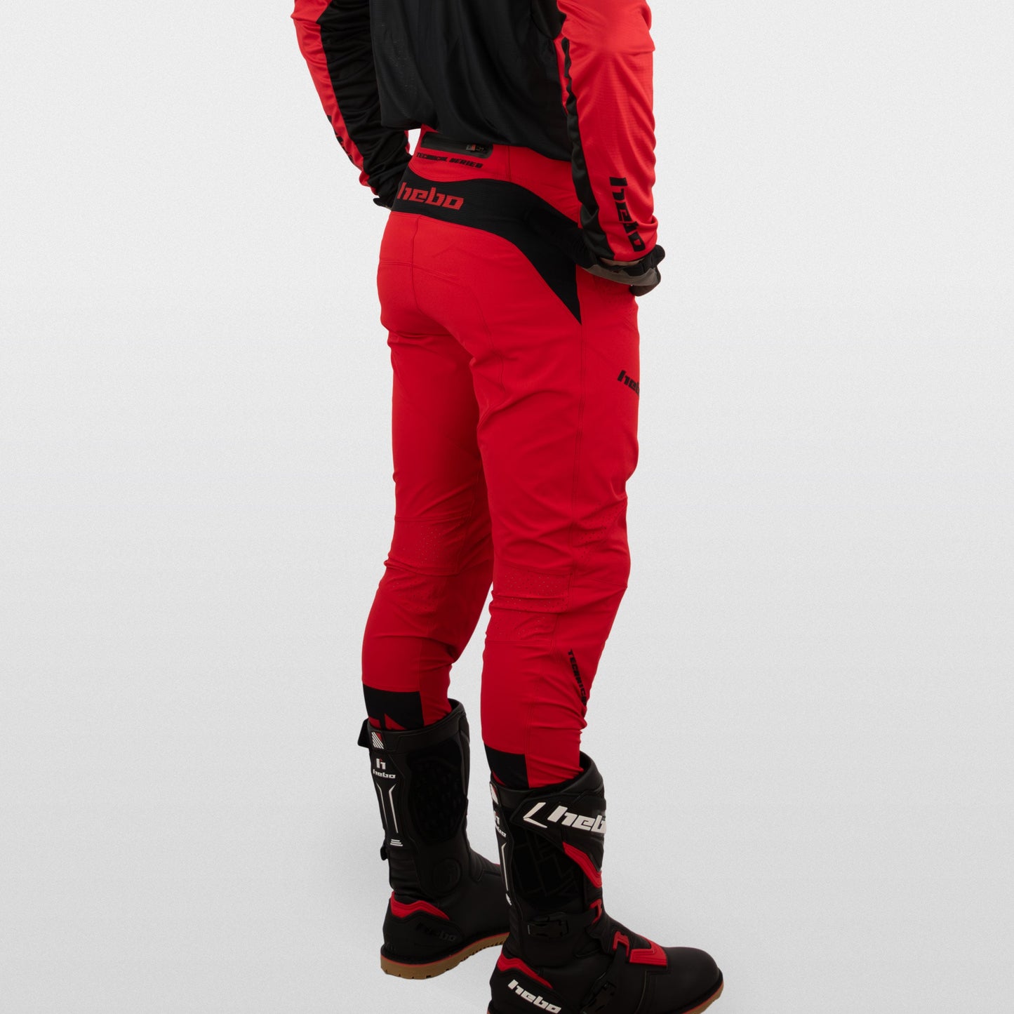Hebo Trials Tech 25 Pants Red