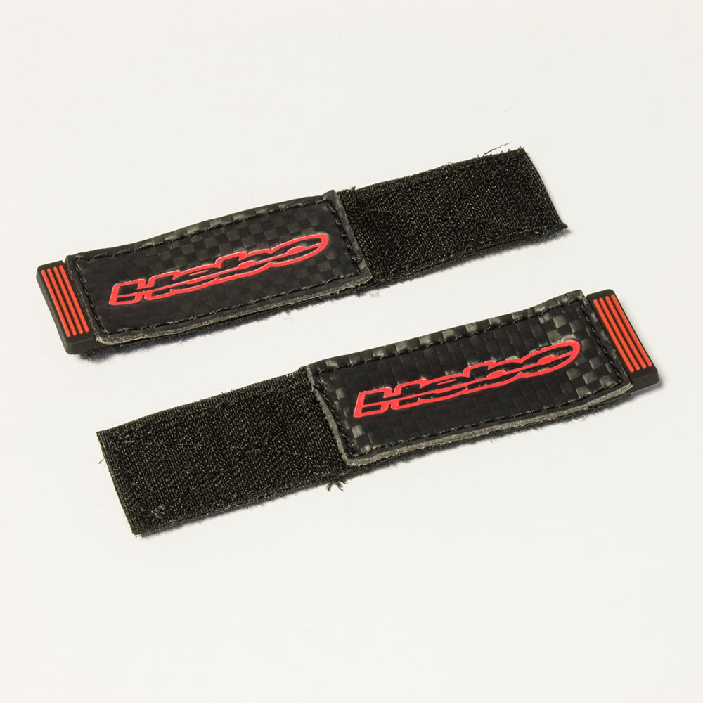 Hebo Trials Boot Replacement Extension Straps Black/Red