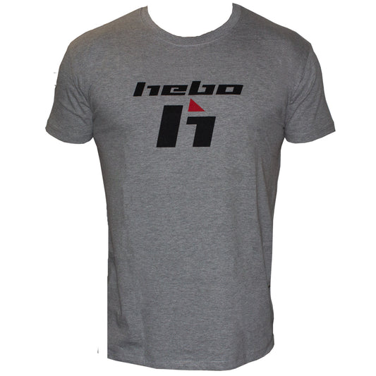 Hebo Trials Casual T-Shirt T-Shirt Grey