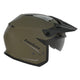 Hebo Trials Zone 5 Duo Helmet Green