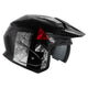 Hebo Trials Zone 5 H-Type Helmet Black