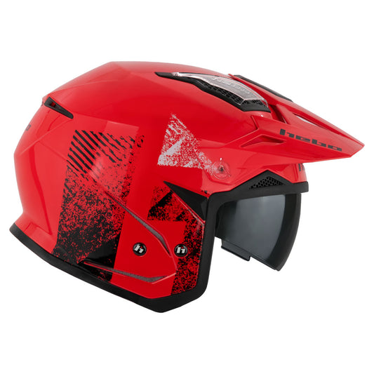 Hebo Trials Zone 5 H-Type Helmet Red