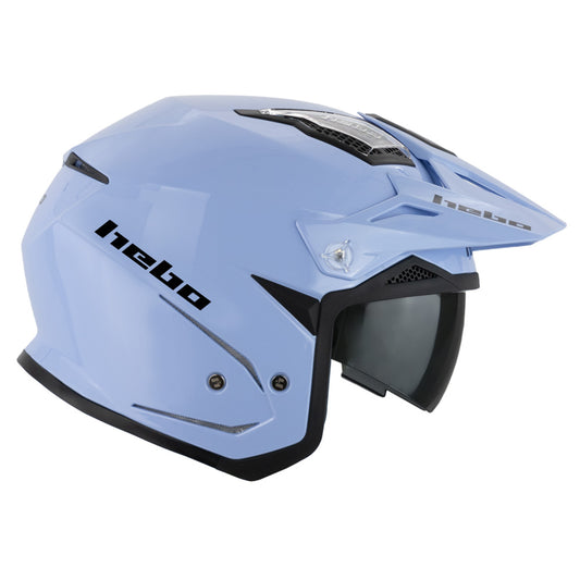 Hebo Trials Zone 5 Monocolor Helmet Blue