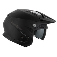 Hebo Trials Zone 5 Monocolor Matt Helmet Black
