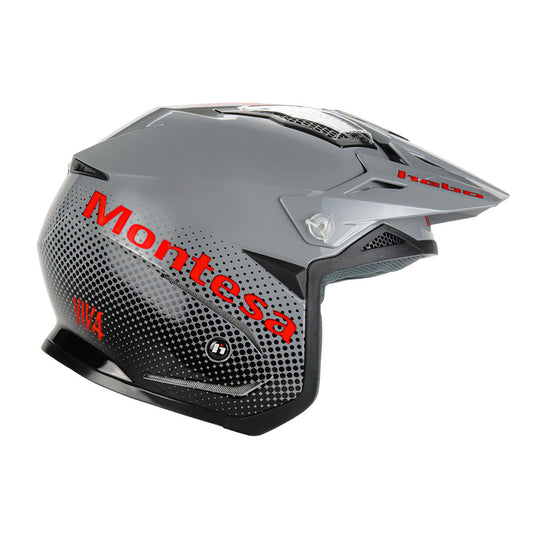 Hebo Trials Zone 5 Montesa Classic Helmet Grey
