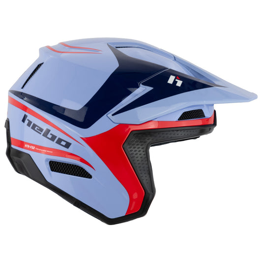 Hebo Trials Zone Pro Helmet Blue