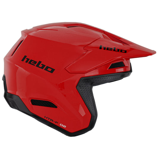 Hebo Trials Zone Pro Monocolor Helmet Red