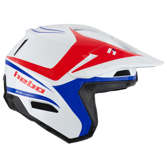 Hebo Trials Zone Pro Helmet White