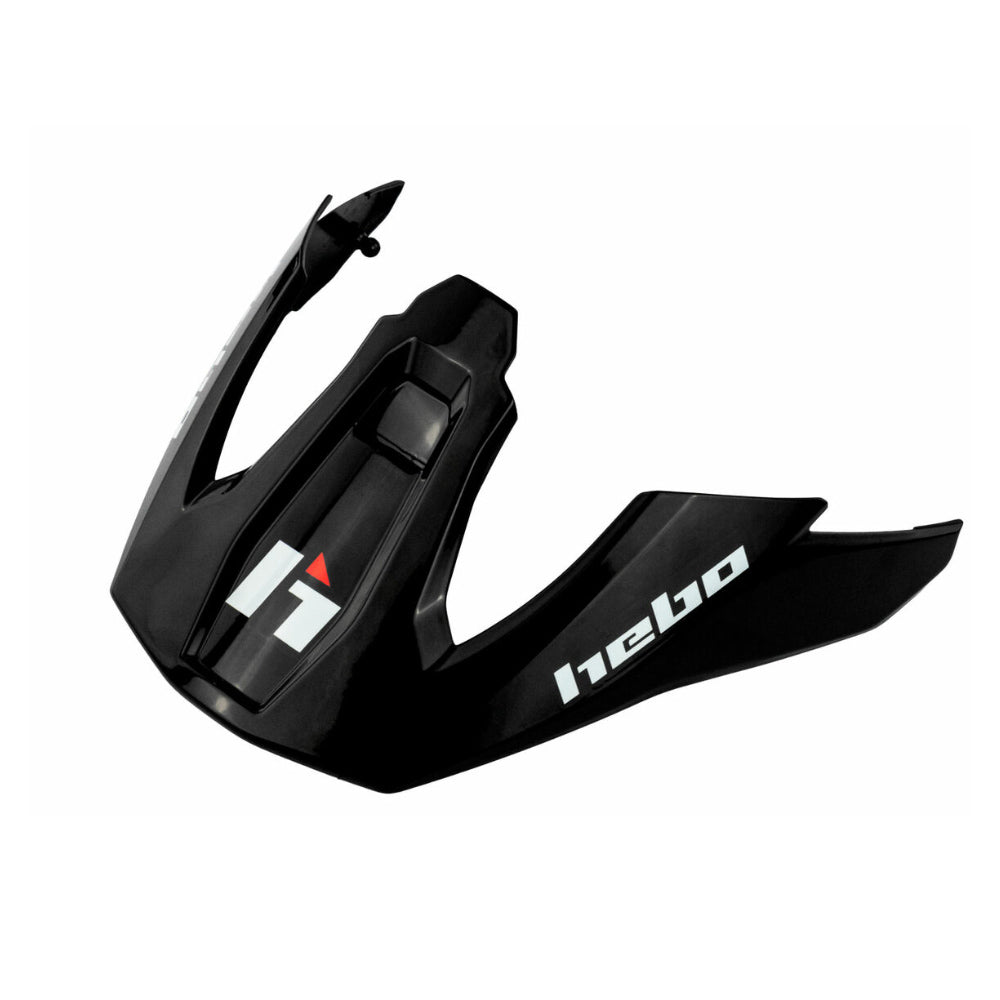 Hebo Trials Helmet Peak Zone Race Carbon Black