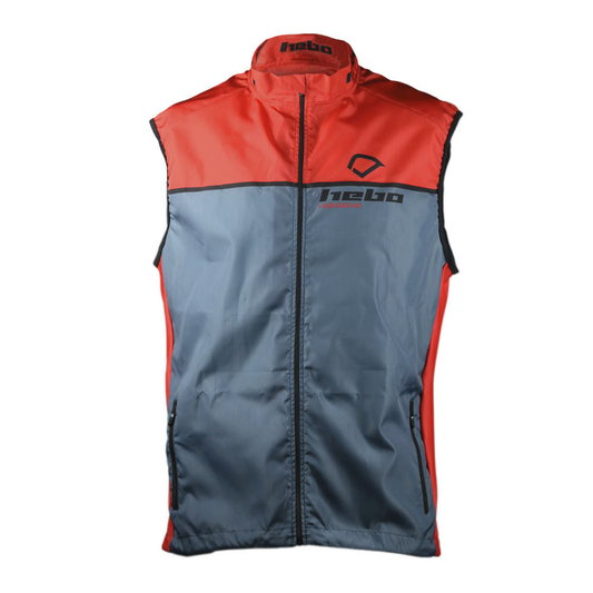 Hebo Trials Line Vest Jacket Red