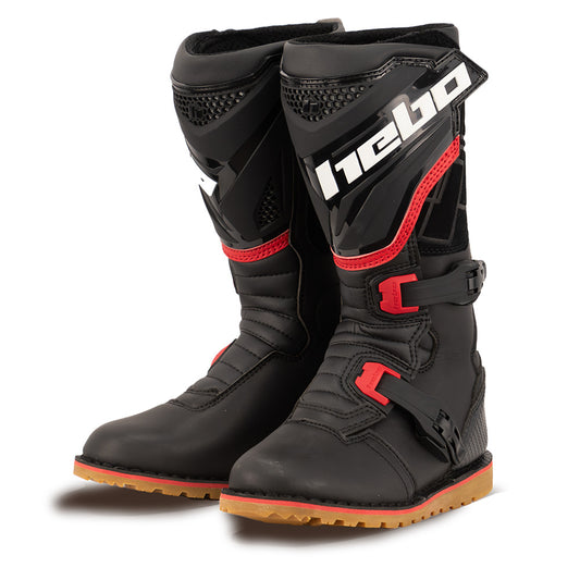 Hebo Trials Kids Tech 2.0 Micro Boots Black