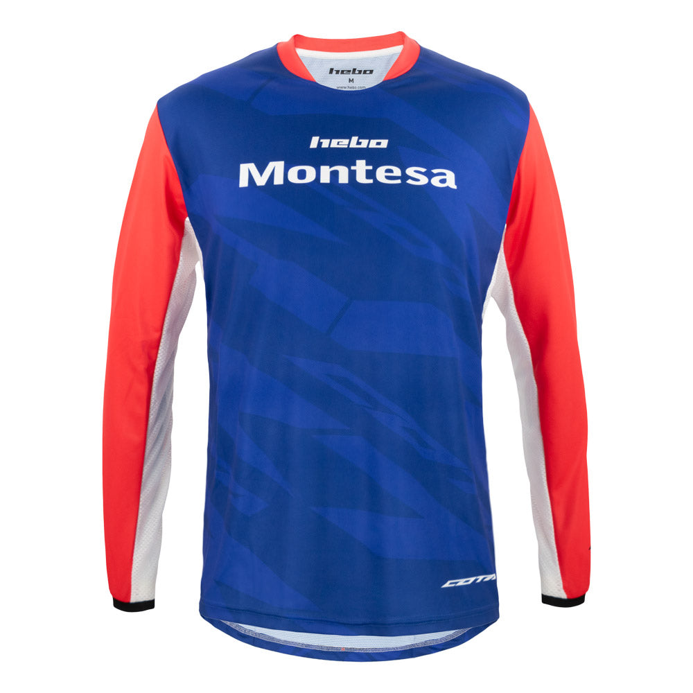 Hebo Trials Montesa Classic Tech 24 Jersey Blue/Red