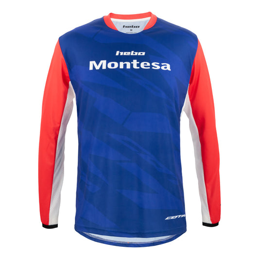 Hebo Trials Montesa Classic Tech 24 Jersey Blue/Red