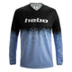 Hebo Trials Kids Pro 24 Dripped Jersey Blue