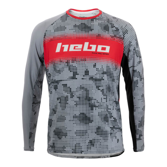 Hebo Trials Pro V Jersey Grey