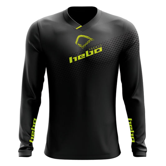 Hebo Trials Tech 10 Evo Jersey Lime