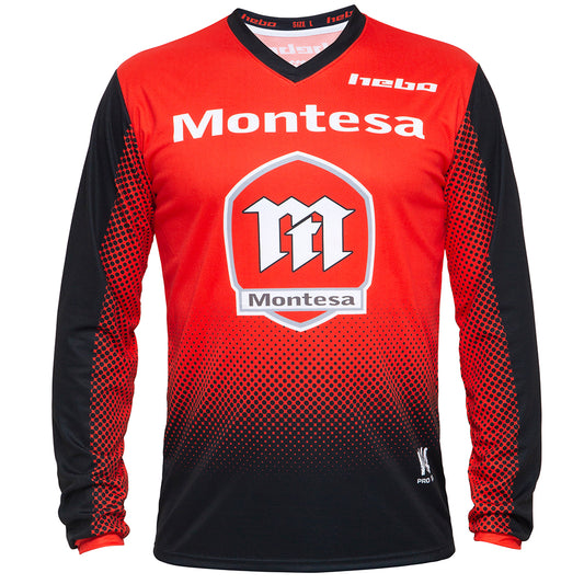 Hebo Trials Montesa Classic Jersey Red