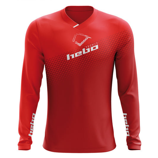 Hebo Trials Tech 10 Evo Jersey Red