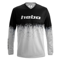 Hebo Trials Kids Pro 24 Dripped Jersey White