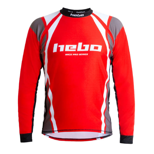 Hebo Trials Race Pro Jersey Red