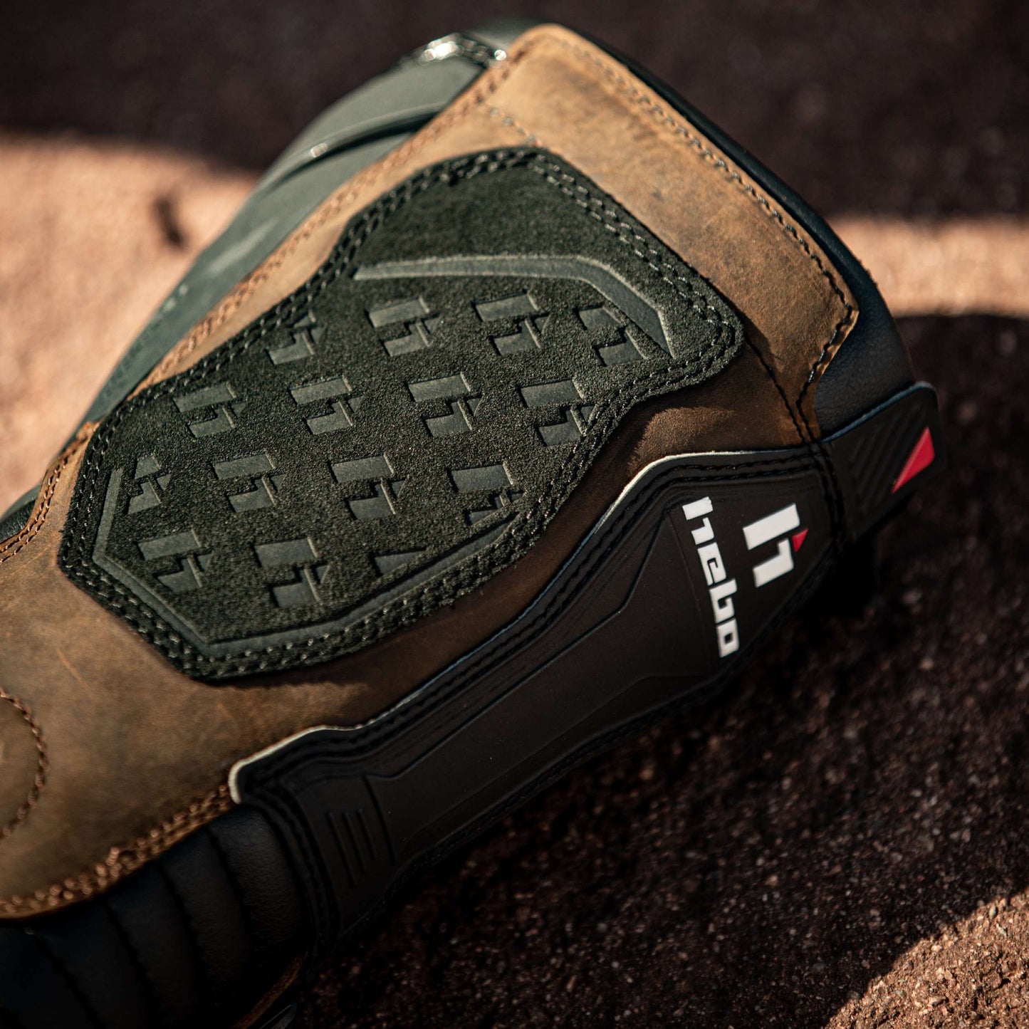 Hebo Trials Technical 3.0 Natural Leather Boots Brown