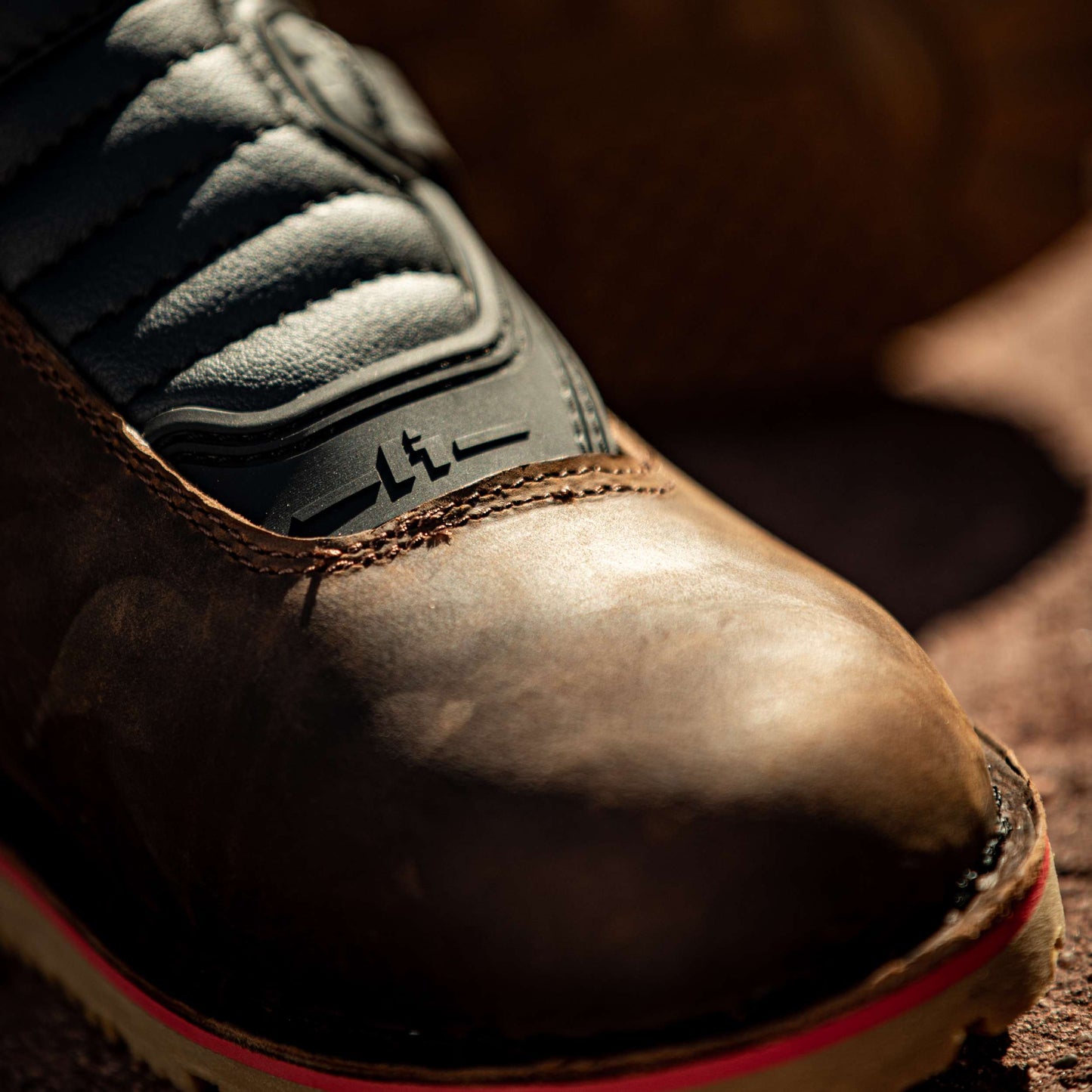 Hebo Trials Technical 3.0 Natural Leather Boots Brown