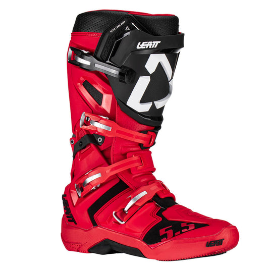 Leatt Moto 5.5 Flexlock Red Boots