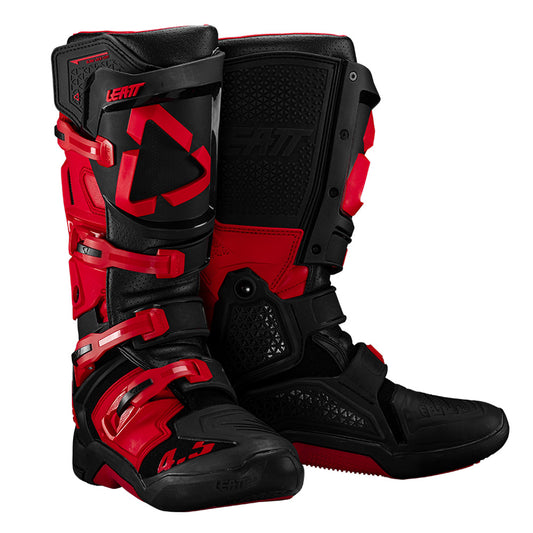 Leatt Moto 4.5 Red Boots