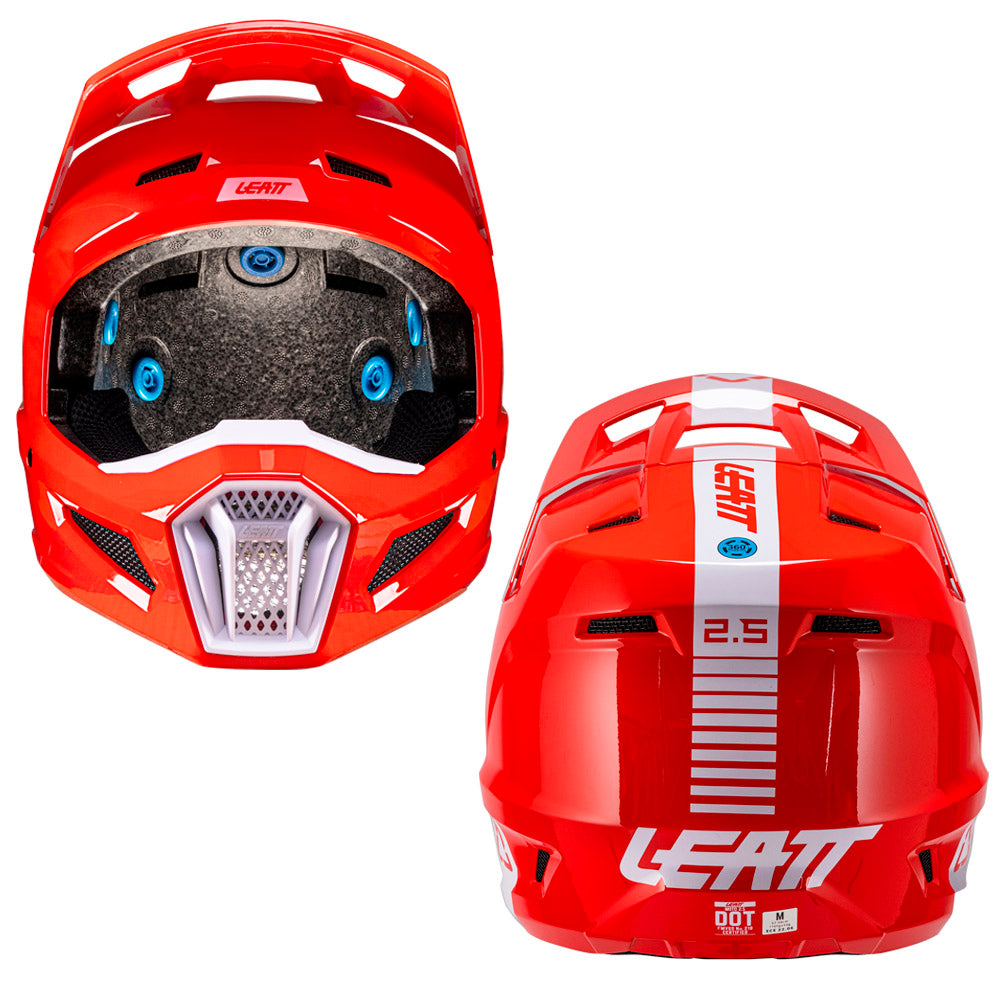 Leatt Moto 2.5 White Helmet
