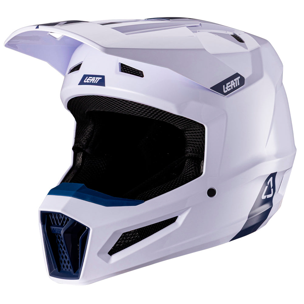 Leatt Moto 2.5 White Helmet