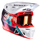 Leatt Moto 8.5 Composite Royal Helmet with 5.5 Goggles