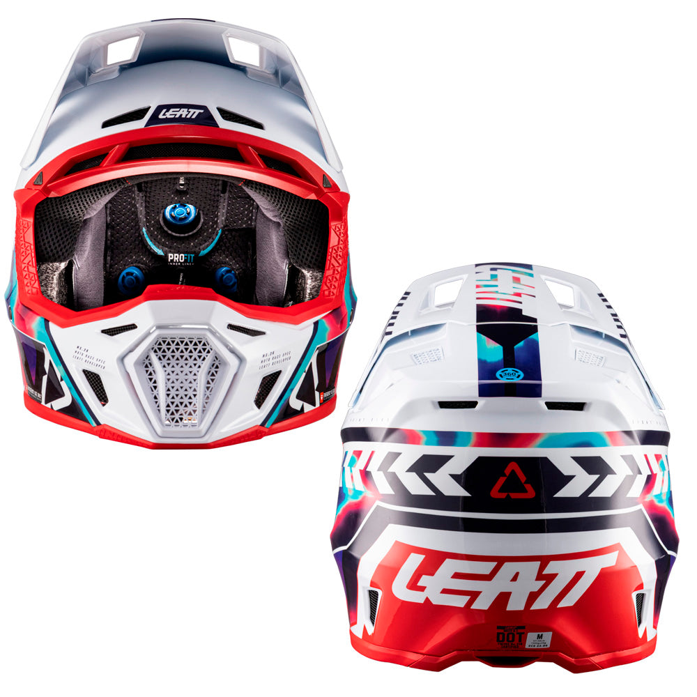 Leatt Moto 8.5 Composite Royal Helmet with 5.5 Goggles