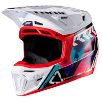 Leatt Moto 8.5 Composite Royal Helmet with 5.5 Goggles
