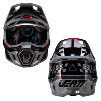 Leatt Moto 8.5 Composite Grey Helmet with 5.5 Goggles