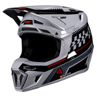Leatt Moto 8.5 Composite Grey Helmet with 5.5 Goggles