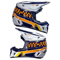 Leatt Moto 8.5 Composite Orange Helmet with 5.5 Goggles