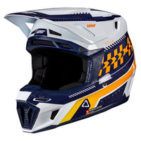 Leatt Moto 8.5 Composite Orange Helmet with 5.5 Goggles