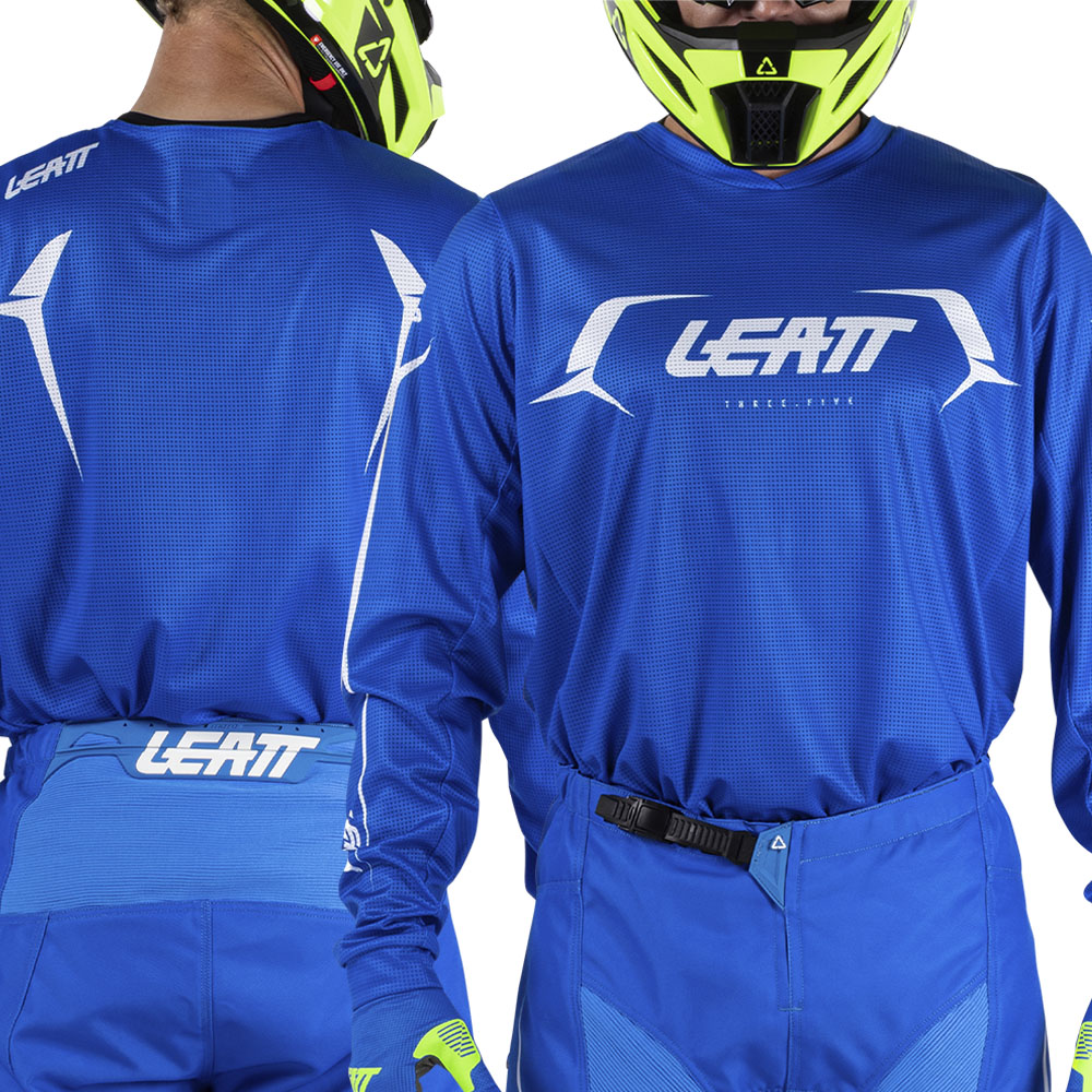 Leatt Moto 3.5 Blue Kit Combo