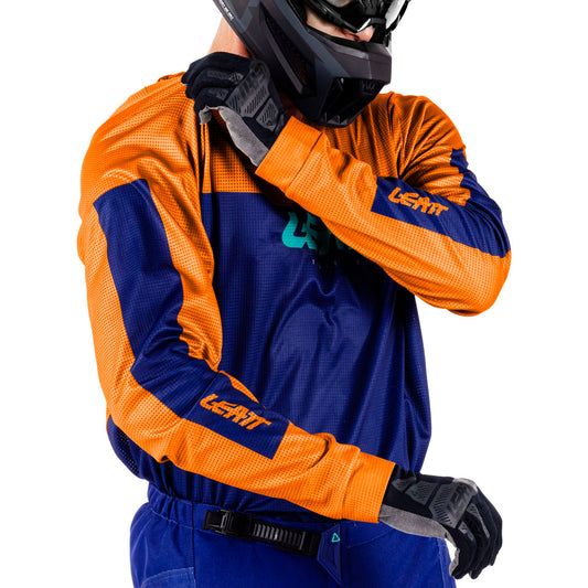 Leatt Moto 3.5 Orange Kit Combo