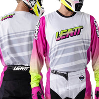 Leatt Moto 3.5 Retro Pink Kit Combo