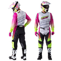 Leatt Moto 3.5 Retro Pink Kit Combo