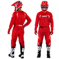 Leatt Moto 3.5 Red Kit Combo