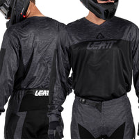 Leatt Moto 3.5 Stealth Black Grey Kit Combo