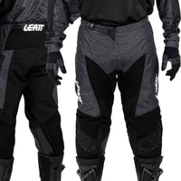 Leatt Moto 3.5 Stealth Black Grey Kit Combo