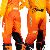 Leatt Moto 5.5 Ultraweld Orange Kit Combo