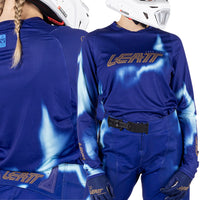Leatt Womens Moto 4.5 Lite Deep Blue Kit Combo