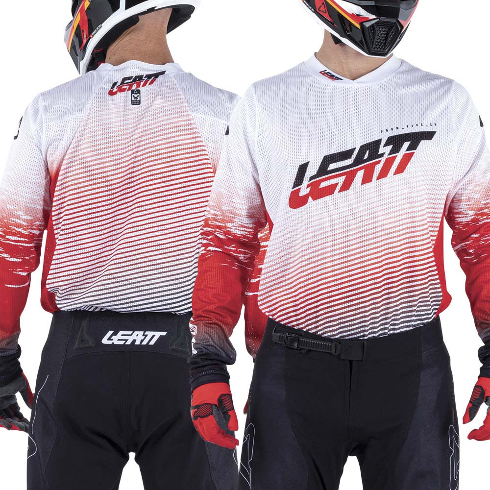 Leatt Moto 4.5 X-Flow Red Kit Combo