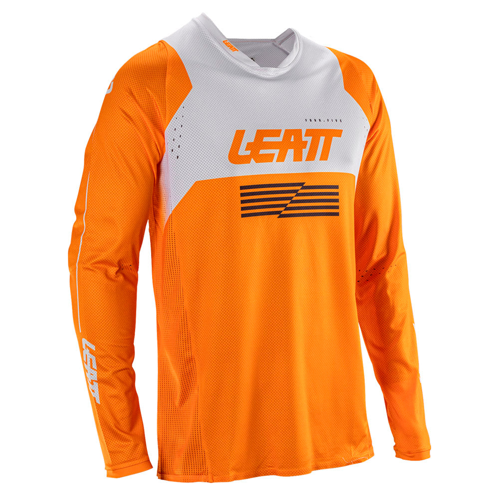 Leatt Moto 4.5 Lite Orange Shirt